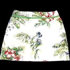 Tommy Hilfiger Size 8 Tropical Tommy Hilfiger Size 8 Tropical Flora Print Skirt